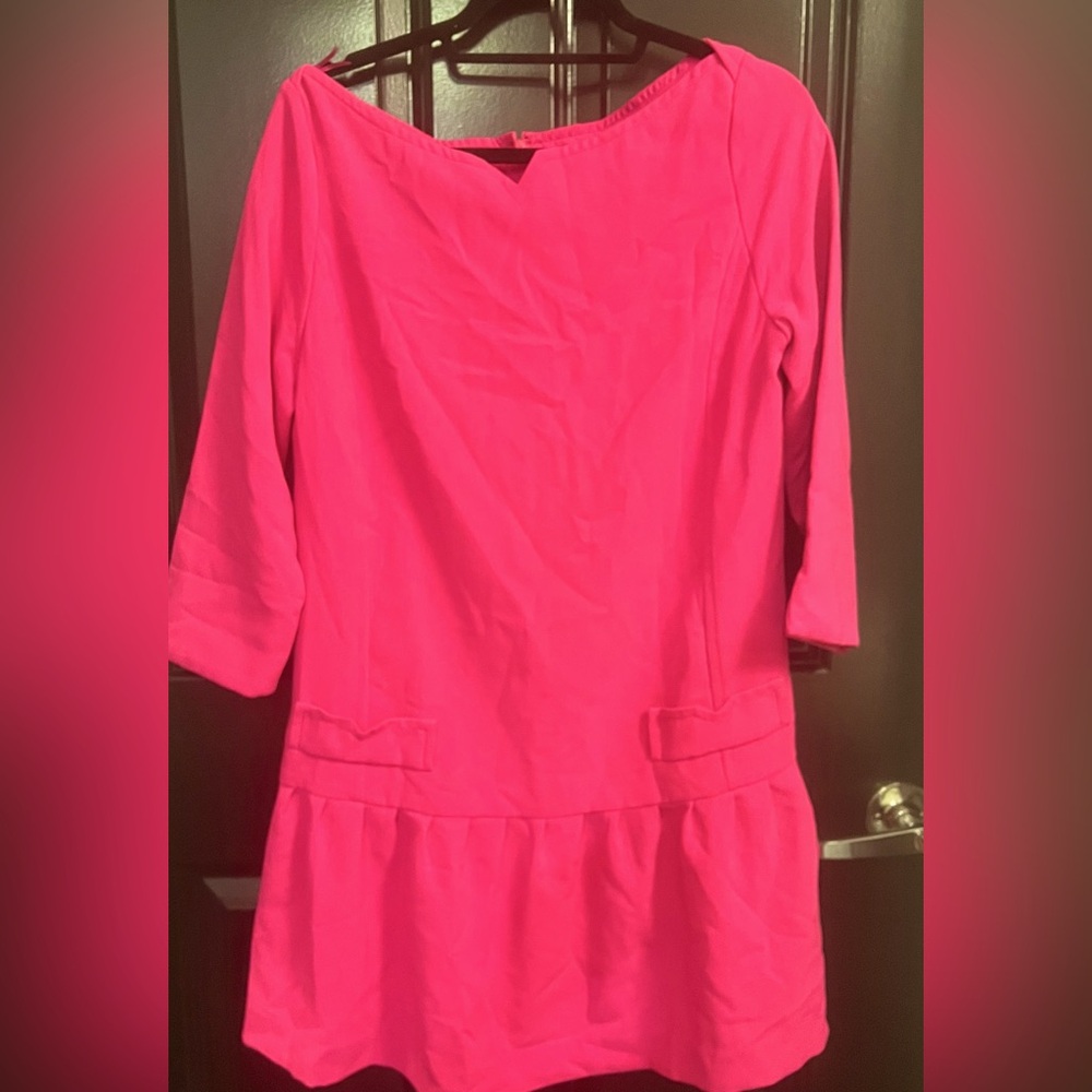 Like New Victoria Beckham for Target dress . Hot pink . Size Md
